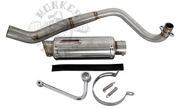 Downswept exhaust Yoshi GP style Short