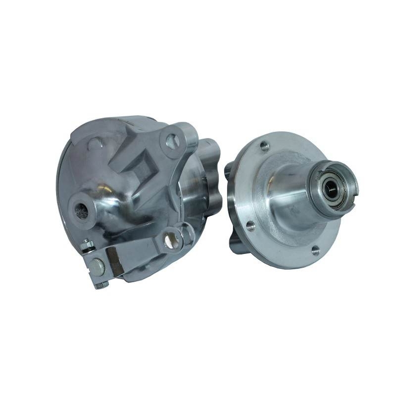 Set of front- and rear hub to Dax - Polished