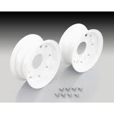 8"-3,5 Kitaco alu fälgset White