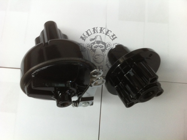 Set of front- and rear hub to Monkey - BLACK