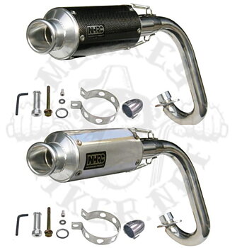 Upswept Monkey exhaust NHRC short