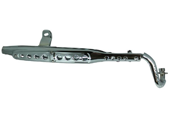 Upswept Dax exhaust Standard Chromed 125cc