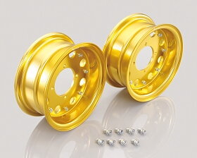 8"- 3,5  Kitaco alloy rim set Gold