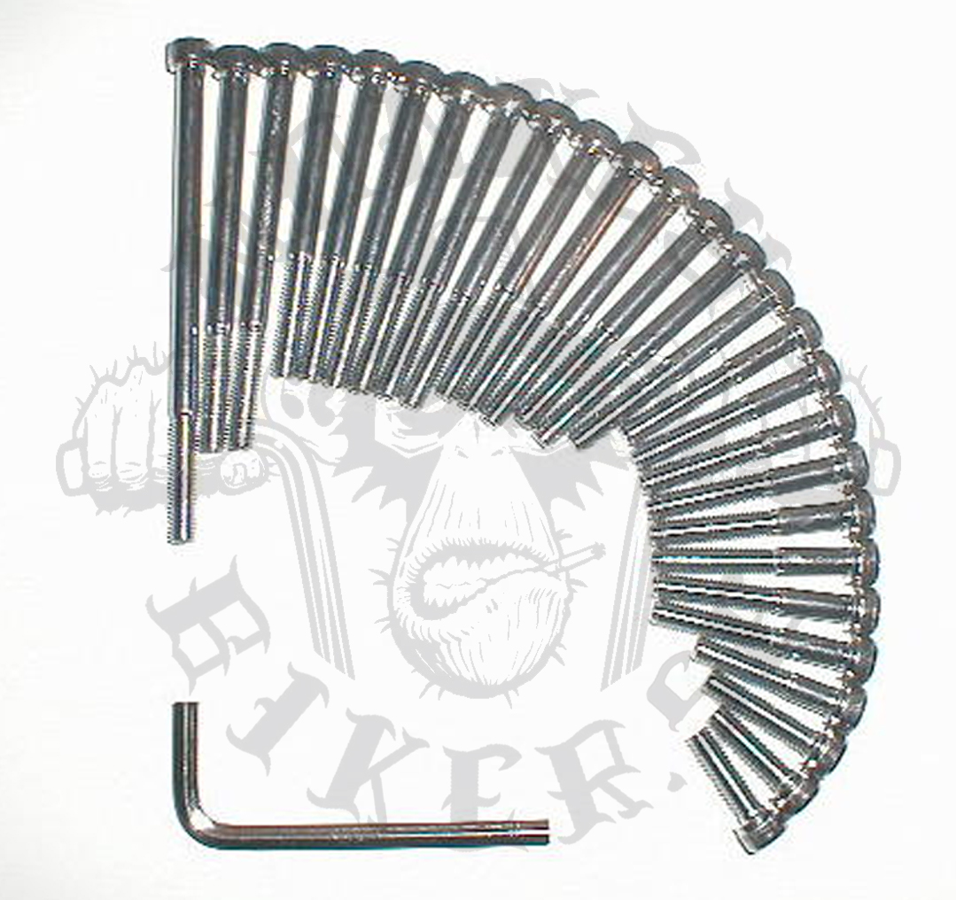 Engine bolts set allen bolts