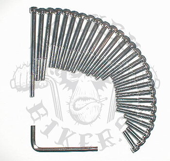 Engine bolts set allen bolts