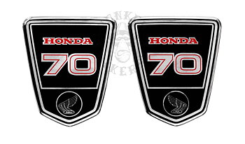 Dax ST70 sidoemblem