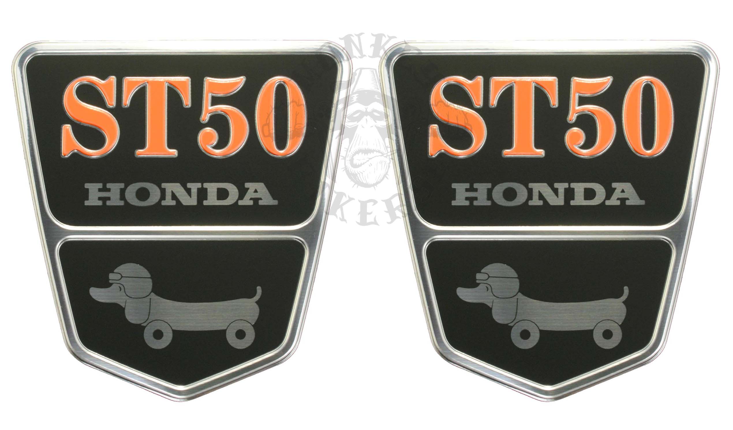 Dax ST50 sidoemblem 2 (sold each)