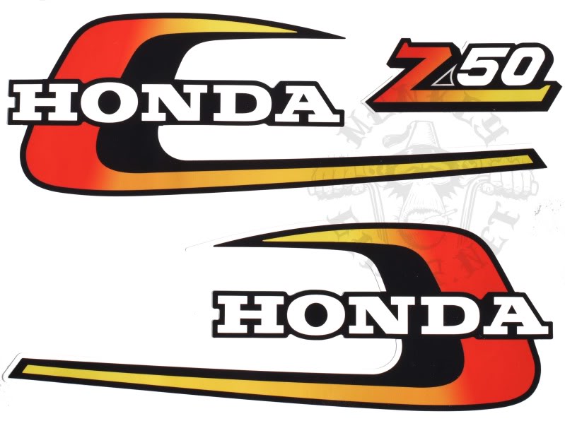 Monkey Z50A K6 decal set