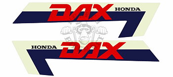 Dax ST70 1982 decal set