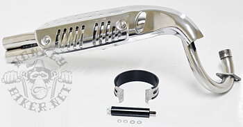 Upswept Monkey exhaust Daytona Scrambler style