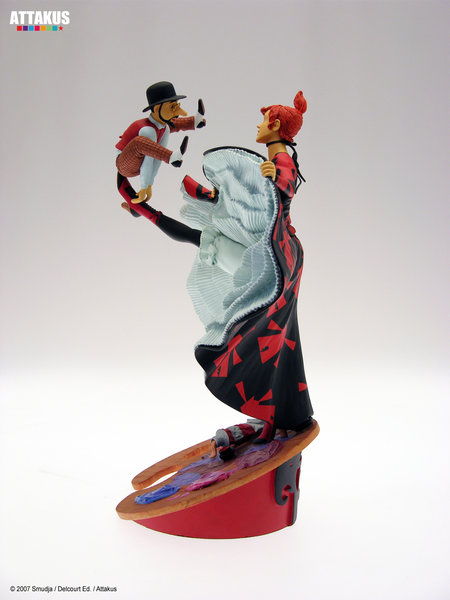 Attakus Toulouse Lautrec Con His Moulin Rouge Dancer statue By Attakus Limited 299 