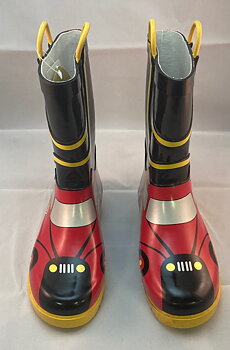 Barnstövel "brandbil"