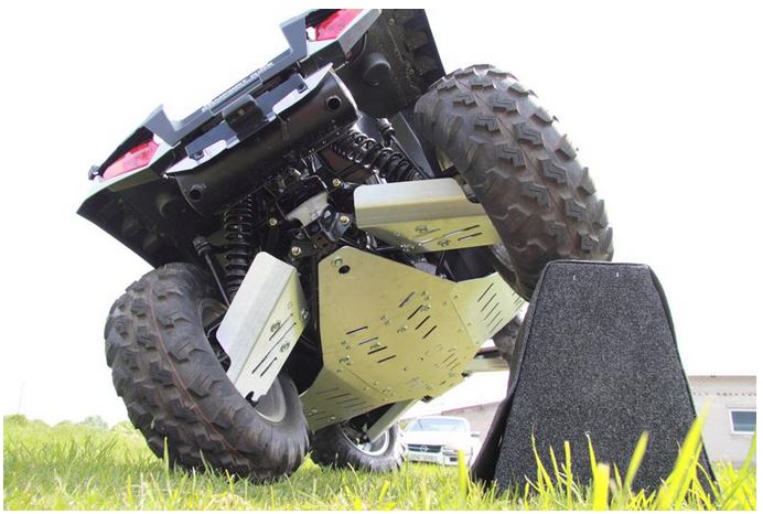 Hasplåt Alu Sportsman 550/850 Touring/X2 - 3