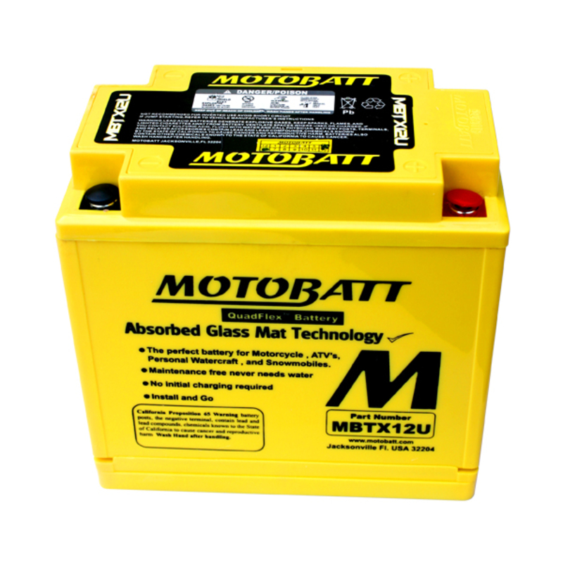 ATV Batteri Motobatt MBTX12U
