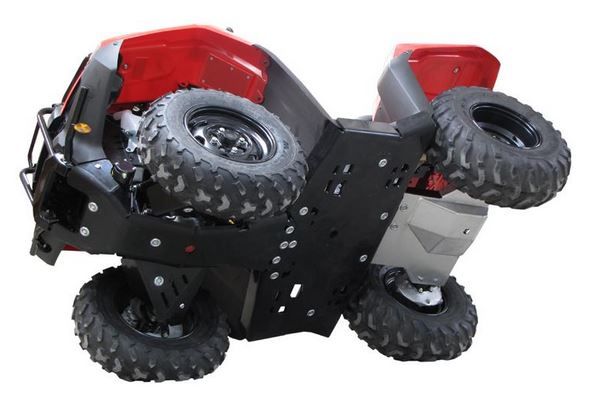 Underkörningsskydd Honda TRX500 FE 2014+ Poly/Alu