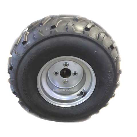 Komplett hjul 22x11-10 Wanda  på stålfälg för ATV Vagn