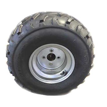Komplett hjul 22x11-10 Wanda  på stålfälg för ATV Vagn