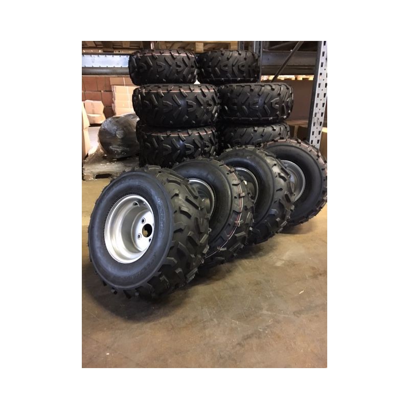 Komplett hjul 22x11-10 Wanda  på stålfälg för ATV Vagn - 2