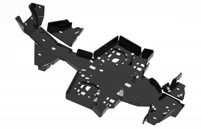 Hasplåt PEHD Honda TRX 420/500 IRS 2015+ - 2