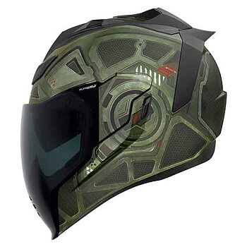 ICON Hjälm AIRFLITE™ BLOCKCHAIN GREEN Medium