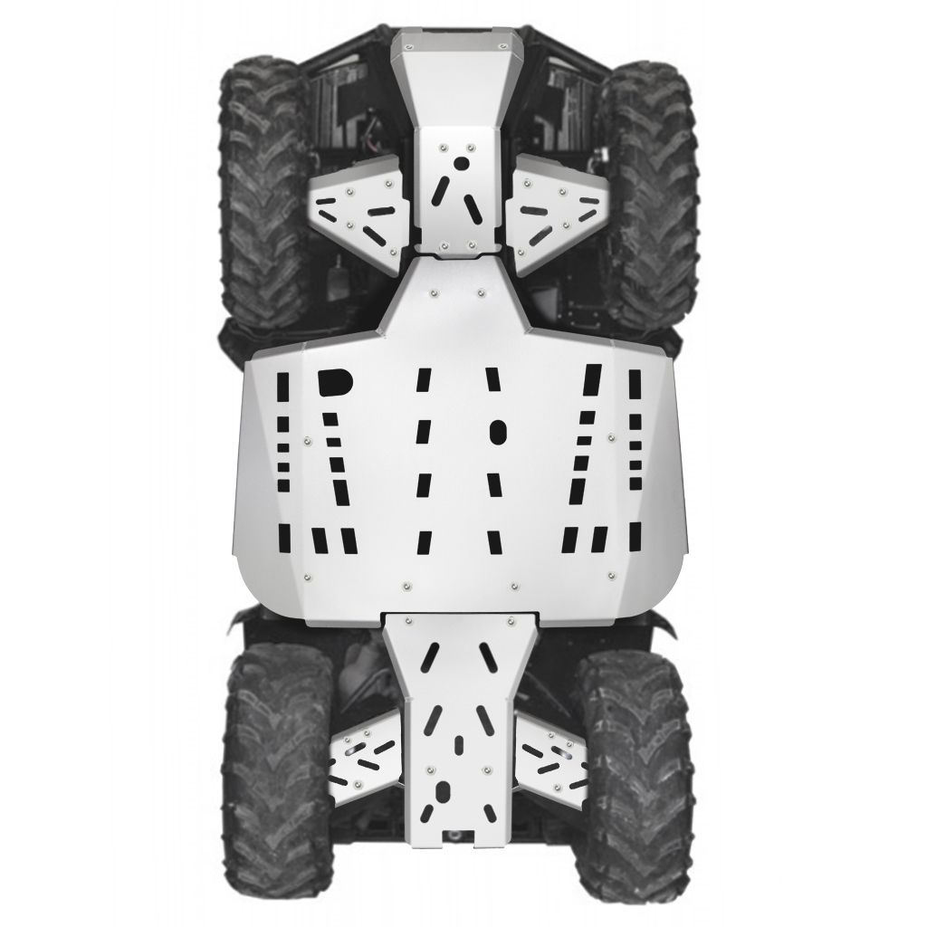 Hasplåt Aluminium CF Moto 450/520 Lång 2019-2022