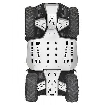Hasplåt Aluminium CF Moto 450/520 Lång 2023+