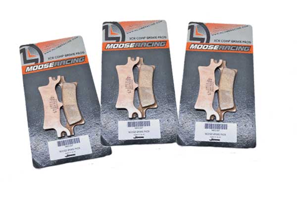 Bromsbelägg Moose XCR 3-Pack Can Am 2013+
