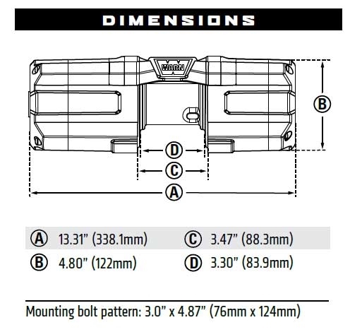 Warn AXON™ 35 Vinsch - 4