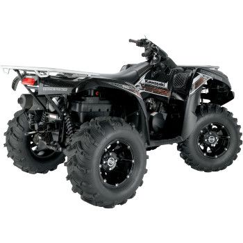 ATV Fälg 12x7 4/156 Svart Gloss – Moose Offroad 387X  - 4