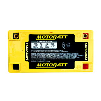 MC/ATV Batteri 12V 20Ah Motobatt MBTX16U – AGM
