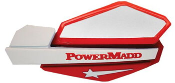 Handskydd Powermadd Star Series RÖD/ VIT