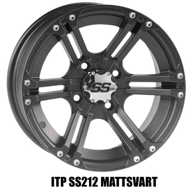 Hjulsats 12" Aluminiumfälg + CST Stag 25" 8PR - 4