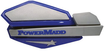 Handskydd Powermadd Star Series BLÅ/SILVER
