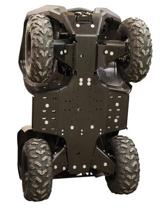 Hasplåt PEHD Yamaha Grizzly 550/700 07-13