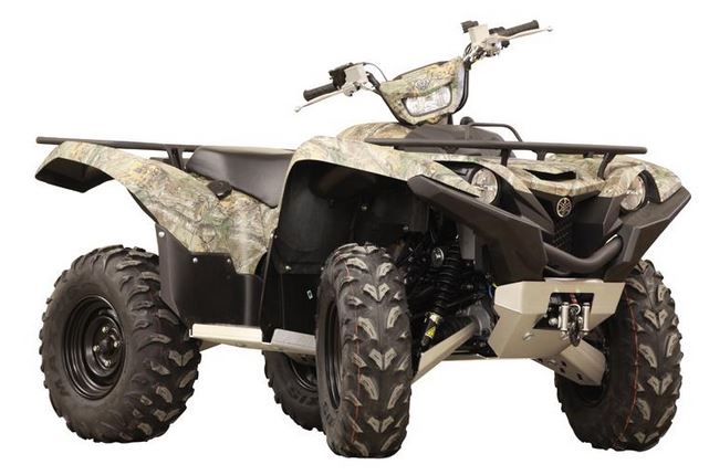 Hasplåt Aluminium Yamaha Grizzly 700 2016+ - 3