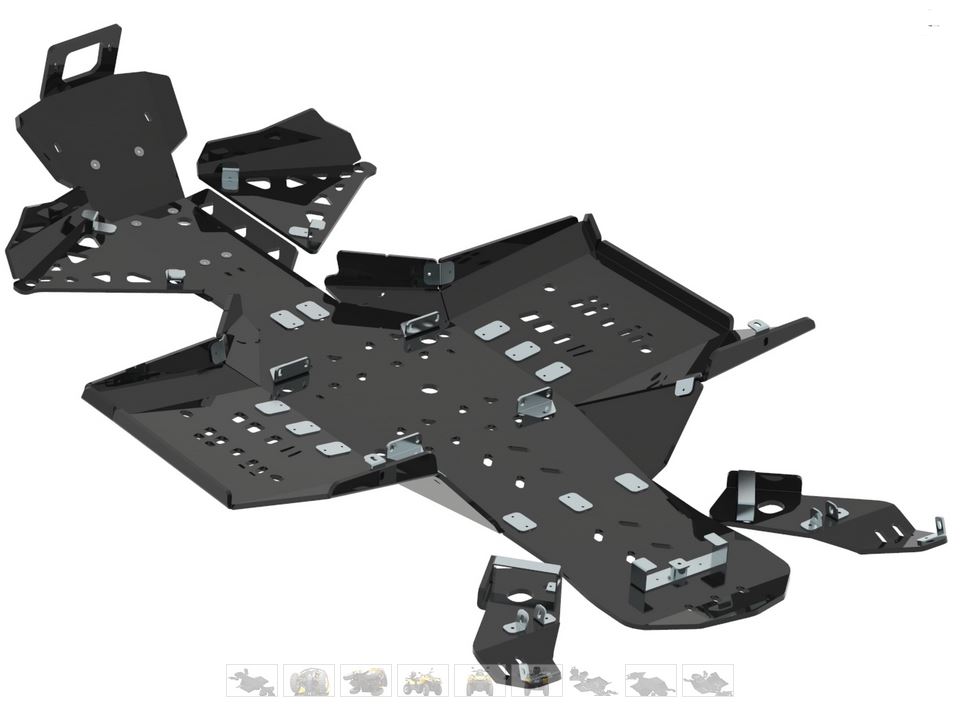 Hasplåt PEHD Can Am Outlander 450/500/570L MAX - 4