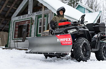 Snöplog Kimpex Click n Go 2 för ATV