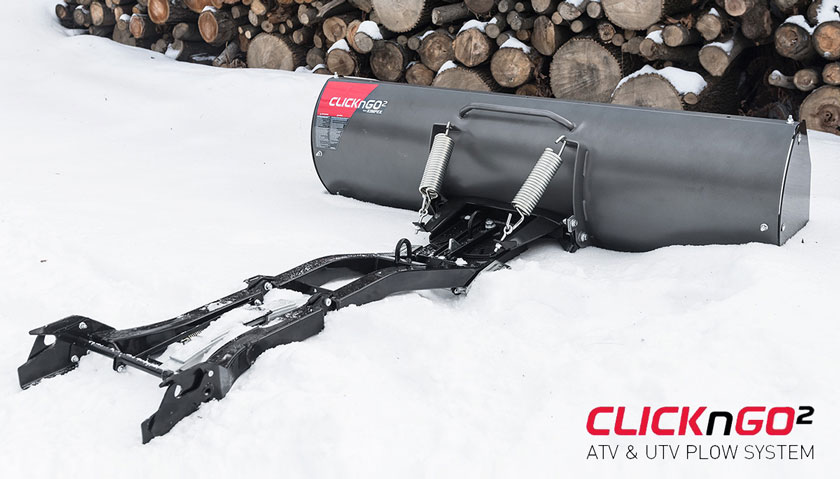 Snöplog Kimpex Click n Go 2 för ATV - 3