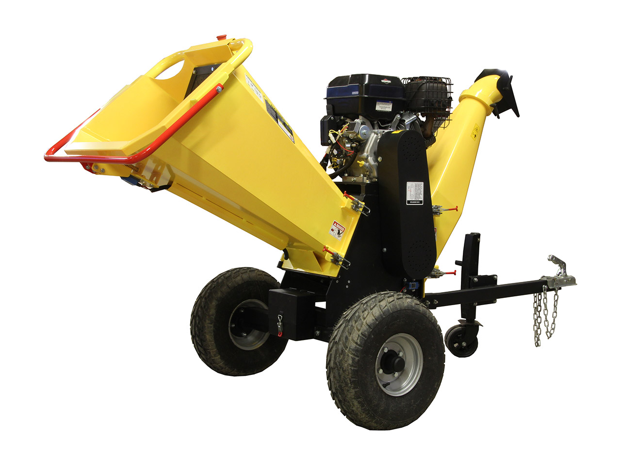 Flismaskin bogserad för ATV  Briggs & Stratton Gen3 Elstart