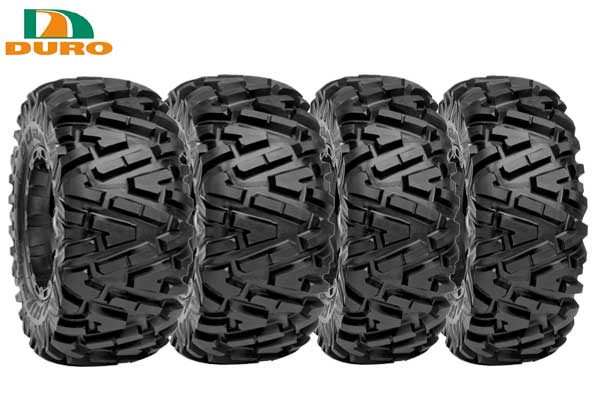 ATV/UTV Däckpaket 26x9R14 & 26x11R14 Power Grip 6PR – Radialdäck för trail och terräng | DURO