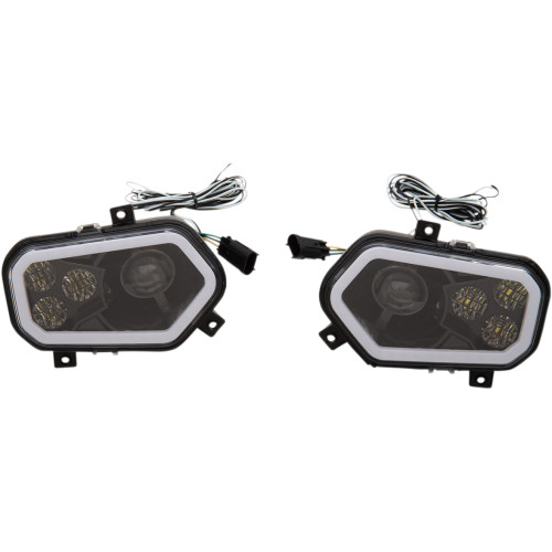Strålkastare LED HALO Polaris RZR 570/800/900 & Scrambler 850/1000