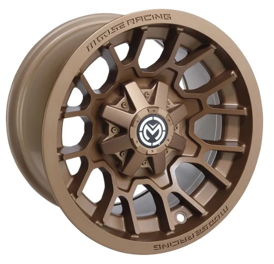 ATV fälg 14x7 brons matt aluminium 4/136 Moose Offroad 24X