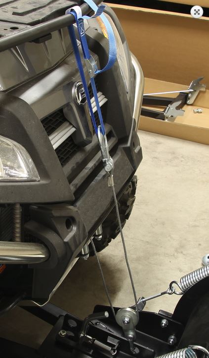 Dubbelvajer / Pulley för Snöplog ATV - 3