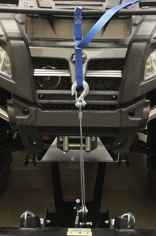 Dubbelvajer / Pulley för Snöplog ATV - 4