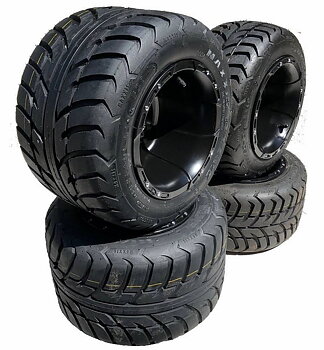 Maxxis Spearz Däckpaket 195/50-10" & 225/40-10" Vägdäck E-märkt