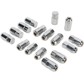 Muttersats M10x1,25 Moose 16-pack 17mm skalle