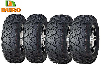 ATV/UTV Däck 27" för 14" fälg  8PR Power Grip V2 4-Pack – E-märkta radialdäck för terräng | DURO