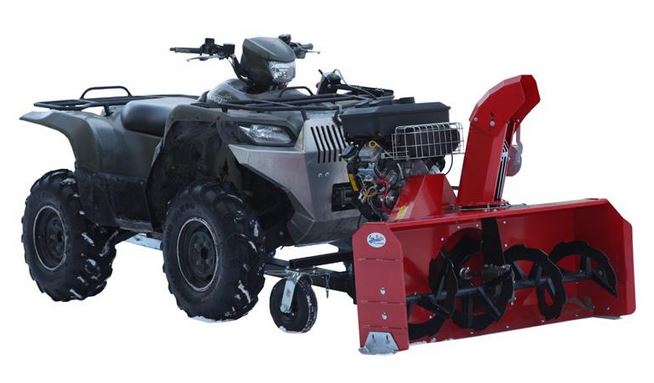 Snöslunga 18 hk Briggs & Stratton V-Twin för ATV - 7