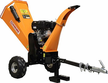 Flismaskin bogserad för ATV  Briggs & Stratton 14hk