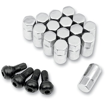 Muttersats M12x1,25 Moose 16-pack 17mm skalle